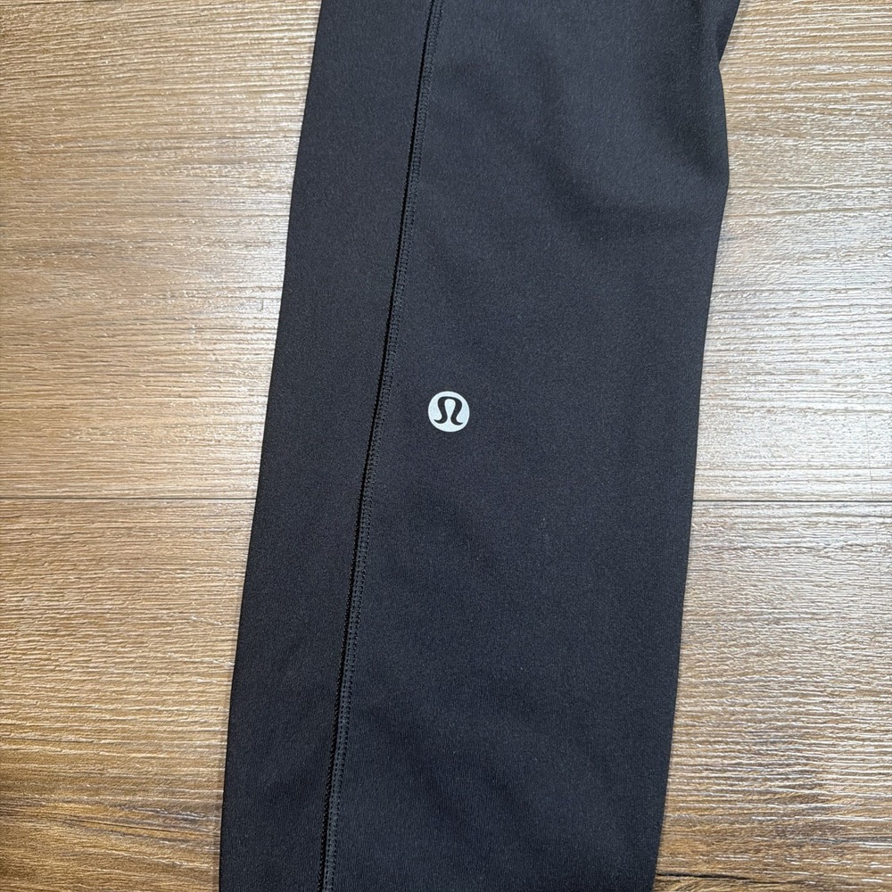 Lululemon Size 4 Speed Up Tight 28" Luxtreme Black‎ Leggings Pockets W5AVDS - Picture 8 of 10